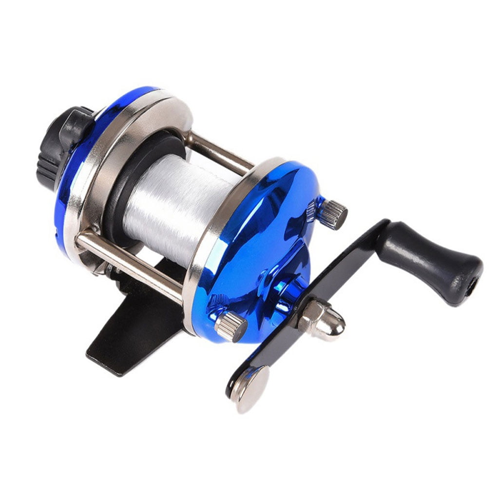 Linyer Fishing Reel Mini Metal Wheel Bait Casting Speed Right Sea Line ...