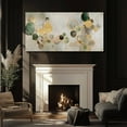 thumbnail image 6 of Green and Gold Home Decor Line Canvas Paintings Large Modern Wall Art 29"x58" Artwork for Living Room Pictures for Dining Room Wall, 6 of 8