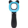 thumbnail image 1 of Mini ventilador USB, enfriador, ventilador portátil, ventilador portátil, recargable, hojas (negro), 1 of 5