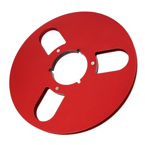 Carrete Vacío TEAC De 10 Pulgadas, Carrete De Recogida De aleación De Aluminio, 3 Orificios, Universal Para Reproductores De Cinta De Carrete A Carrete, Rugido, Brida NAB Con