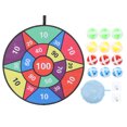 thumbnail image 3 of Stick Ball Dartboard, Dart Stick Ball Set Divertido Educativo Interactivo Doble Cara 28 Pulgadas Para Aprendizaje Temprano Para Niños ANGGREK Double Sided Dart Board, 3 of 8