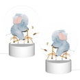 thumbnail image 2 of Salouo Animals in Transport for Round Acrylic Night Light - Acrylic Sheets with LED Light Lamp Base - Decorative Night Lamp for Restaurant Bar Cafe Shop Room Decoration, 2 of 9