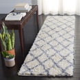 thumbnail image 1 of Safavieh Venus Quincy Geometric Trellis Shag Area Rug, 1 of 4