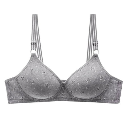 Fesfesfes Women s Bra Soild Wireless Underwear One-Piece Bra Everyday Underwear Womens Bras