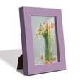 thumbnail image 2 of Modern 3.5 in. x 5 in. Violet Picture Frame (Set of 4), 2 of 6