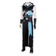 thumbnail image 4 of Disfraz de fantasía del juego Mortal Kombat Quan Chi para hombre adulto, ropa para juego de rol, traje de carnaval de Halloween, 4 of 5