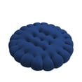thumbnail image 4 of Almohada de lanzamiento de comodio de forma de galleta para sala de estar de la oficina meditación de sala de estar Azul, 4 of 8