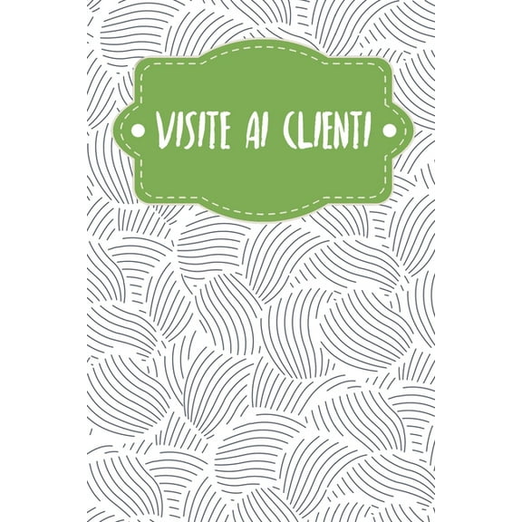 Visite ai clienti: Quaderno da completare per la registrazione delle conversazioni con i (nuovi) clienti - Design: Cozze astratte (Paperback)