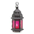 thumbnail image 1 of Zingz & Thingz 57070903 Magenta Moroccan Candle Lantern, 1 of 1