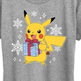 thumbnail image 3 of Pokémon - Pika Presents - Women's Short Sleeve Graphic T-Shirt, 3 of 5