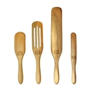 As Seen on TV Mad Hungry Original 4-Piece Acacia Spurtle Set, Natural MH WKA 47238 N