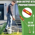 thumbnail image 2 of ACDANC 2025 New Propane Torch Weed Burner Kit,High Output 1,900,000 BTU Portable Propane Torch Gun Weed Burner 16.4ft Hose With Push Button Igniter for Weeds,Garden (Nozzle diameter: 1.2in,4Ft Tube), 2 of 4