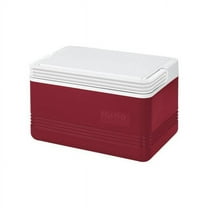 Igloo 6 Can Hard Sided Thermocooler, Red and White
