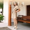 thumbnail image 2 of Zapatos IDIFU White Pumps para mujer, plataforma, tacones altos de 10 cm, 2 of 6