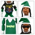 thumbnail image 2 of Snoop On A Stoop Dogg Muñeco Peluche Elfo Navideño para Amantes Del () Verde, 2 of 5