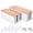 White, variant on 2 Pack White Wooden Style Cable Management Box Set