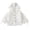 White PAMJBQ21, variant on KEXE Rain Jacket Kids Little Kid Hood Woven Floral Outerwear Loose Bubble Sleeve For Newborn Holiday Shooting(3-4 Years,White)