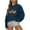 Navy, variant on WXLWZYWL Halloween Sweatshirt for Women Oversized Crewneck Pullover Graphic Long Sleeve Top Cute Y2k Loose Fit