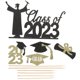 thumbnail image 3 of Congratulations 2023 Graduation Cupcake Toppers Sturdy Cake Decorations for Party Desserts 10pcs, 3 of 4