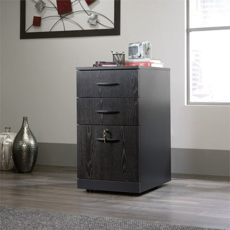 cabinet file bourbon drawer oak sauder via bowery hill walmart