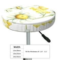 thumbnail image 4 of Balery Sweet Honey Velvet Round Bar Chair Cushion Cover Adjustable, Protects From Scratches And Stains, Soft & Washable Ideal For Wooden And Metal Stools - 12 Inch, 4 of 7