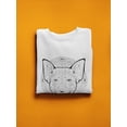 thumbnail image 3 of Ethnic Dog Head Sweatshirt Women -Image by Shutterstock, Female Medium, 3 of 4