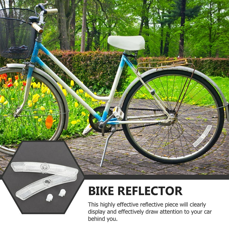 Bicycle Reflector Bike Rear Reflectors Lights for Night Riding