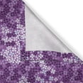 thumbnail image 6 of Ambesonne Spring Valance & Curtain, Spring Romantic Meadow, 55"x30", Purple White, 6 of 6