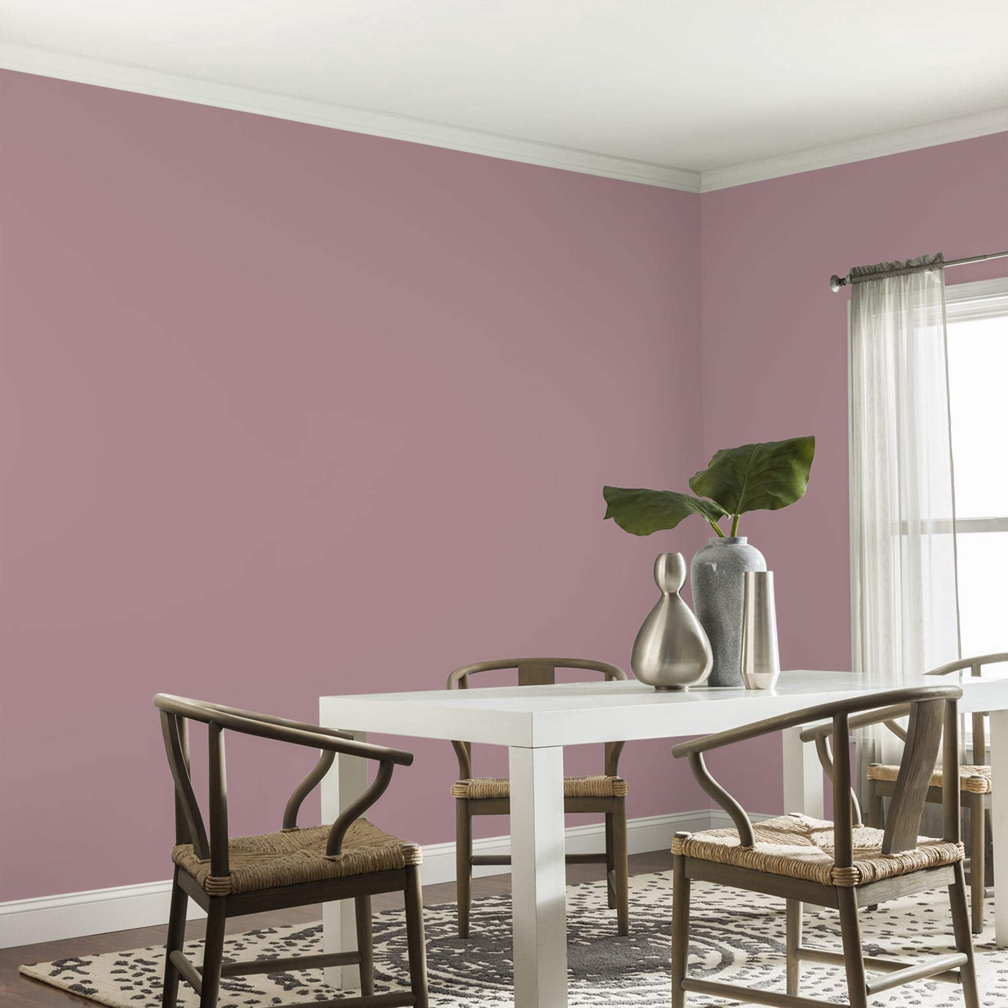 Glidden Spred Coffee Rose / Purple, Eggshell Interior Paint with Primer, 1 Gallon