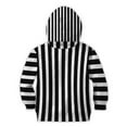 thumbnail image 4 of Halloween Cosplay Costumes 3D Beetlejuice Halloween Cosplay Custom Kid Hoodie Apparel, 4 of 6
