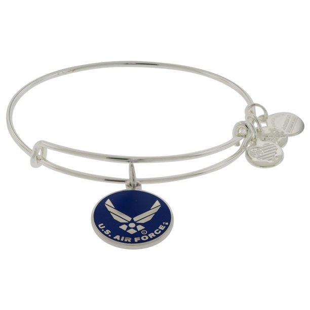 Alex And Ani U S Air Force O C O Charm Bangle Walmart Com Walmart Com