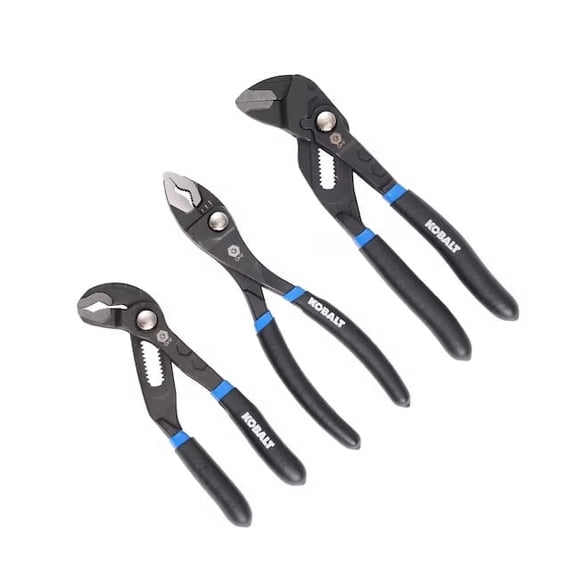 Kobalt Water Pump and Pliers Wrench Mini plier set 3 - Pack