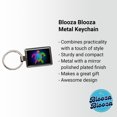 thumbnail image 2 of Neon Turtle Metal Rectangle Keychain, 2 of 7