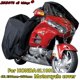 thumbnail image 2 of Cubierta de la motocicleta para Honda Gl1800 Goldwing Versys 1000 Vn800-negro, 2 of 3