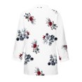 thumbnail image 5 of Camisas Para Mujer Moda Con Cuello en V Cuello Alto Manga Larga Blusa Informal Tops Camisa Odeerbi ODB127191, 5 of 5