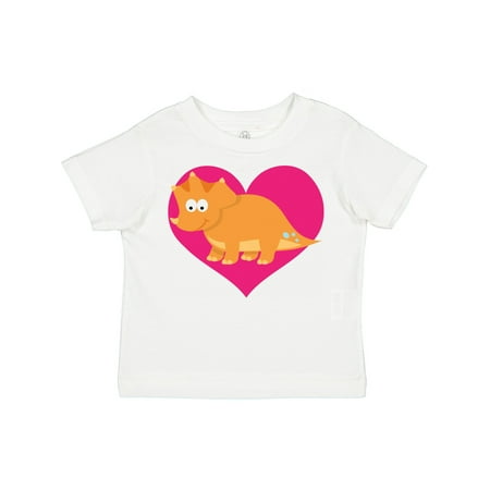 

Inktastic Dinosaur Triceratops Girls Gift Toddler Toddler Girl T-Shirt