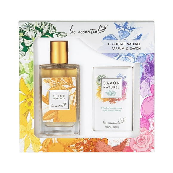 Set de regalo de perfume y jabón Les Essentials Fleur d'Oranger