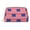 Gold, variant on Travel Makeup Bag Love America Wide-open PU Leather Cosmetic Toiletry Pouch with Dividers & Zipper for Women Gold