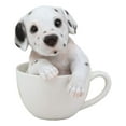 thumbnail image 3 of Realistic Adorable Spotted Dalmatian Puppy Dog in Teacup Statue 6" Tall Pet Pal, 3 of 6
