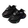 thumbnail image 2 of WOYY Girls Light Sneakers Non Soft Sole Sports Shoes Kids Breathable Shoes, 2 of 4