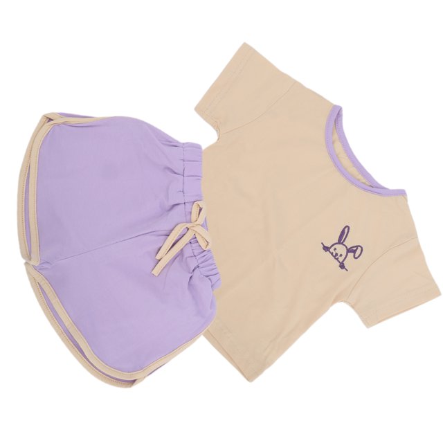 Conjuntos de ropa ANGGREK para Niñas Algodón Spandex Absorbente de Sudor