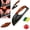 (Set-A), variant on Premium Hand-Forged Chef's Knife & Cleaver Set - Hand Forged Kitchen Knife, Sharp Carbon Steel Viking Meat Cleaver Knife Set with Leather Sheath for Vegetable, Camping, Outdoor Cooking & BBQ (Set-A)