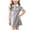 Gray, variant on mgoYE Little Girl Dress Toddler Girls Summer Clothes School Outfits Cotton Short Sleeve Polo Dresses(Navy,1-2 Years)