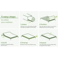 thumbnail image 3 of Twin Mattress, 6 inch Memory Foam Mattress Bed in a Box, with Green Tea Gel, Child, 3 of 10