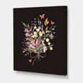 thumbnail image 3 of Designart ' Ancient Floral Summer Wildflowers Arrangement ' Traditional Canvas Wall Art Print, 3 of 4