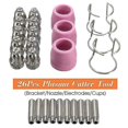 thumbnail image 2 of 26 Pack Consumables for Plasma Cutter Sg-55 Ag-60 Wsd-60p Torch Nozzle-, 2 of 5