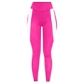 thumbnail image 6 of Taylonsss Women's Nylon Spandex Blend High Waist Elastic Yoga Pants for Running Gym Sports Stretch Comfortable Trumpet Leggings All Season Casual Wear, 6 of 6