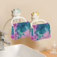 thumbnail image 6 of 6PCS Dish Towels and Dish Cloths Reuseable Dishcloths Sets for Washing Dishes, Cooking, Baking Size 11" x 11" Pink and Teal Tie-dye, 6 of 9