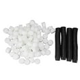 thumbnail image 1 of 100 Set Hydroponic Grow Baskets Sponges Circular Planting Baskets Plant Growth Sponges White, 1 of 5
