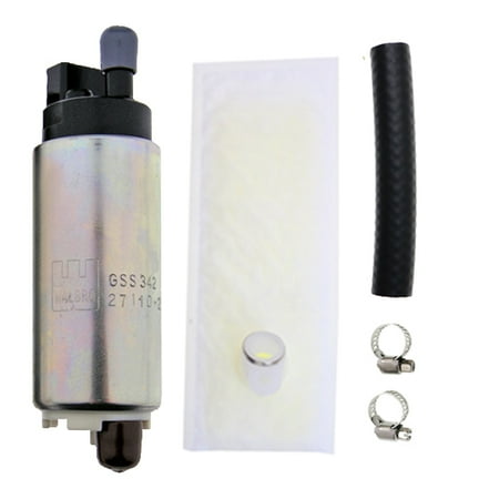 Genuine Walbro GSS342 255LPH Fuel Pump With HFP-K846 Kit For Honda Civic Si Coupe